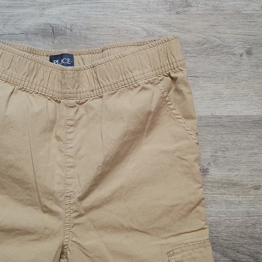 Childrens place tan cargo shorts 14